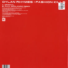 Load image into Gallery viewer, Dylan Rhymes : Fashion Kills (12&quot;)

