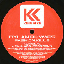 Load image into Gallery viewer, Dylan Rhymes : Fashion Kills (12&quot;)
