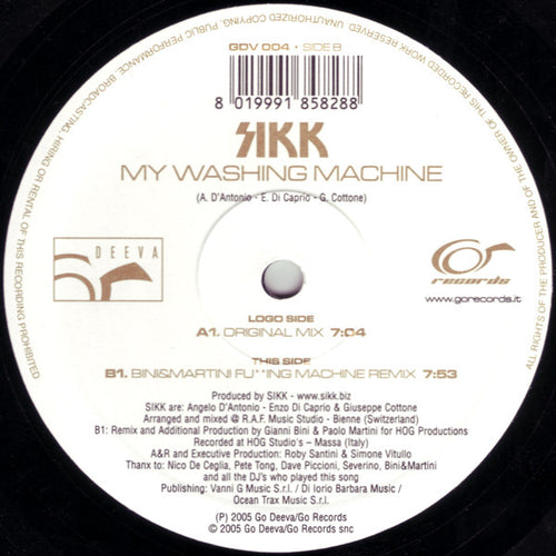 Sikk : My Washing Machine (12