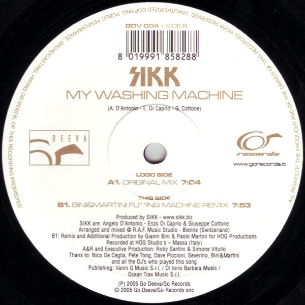 Sikk : My Washing Machine (12