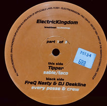 Load image into Gallery viewer, Tipper / Freq Nasty &amp; DJ Dee Kline : Electric Kingdom Vol. 2 Part 1 (12")
