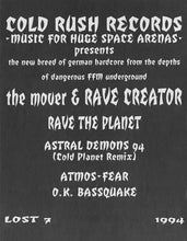 Load image into Gallery viewer, The Mover &amp; Rave Creator : Rave The Planet (12&quot;)
