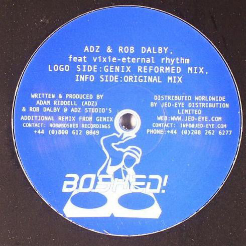 Adz & Rob Dalby feat Vixie : Eternal Rhythm (12