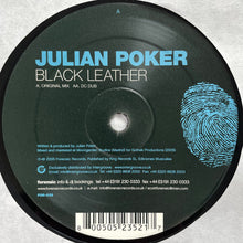 Load image into Gallery viewer, Julian Poker : Black Leather (12")
