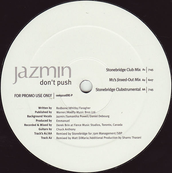 Jazmin (2) : Don't Push (12