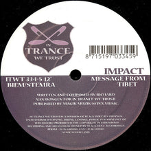 Load image into Gallery viewer, Impact : Message From Tibet / Where R U? / Sirius (12")
