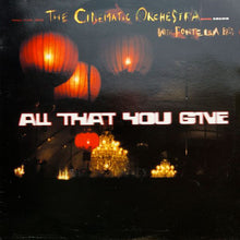 Load image into Gallery viewer, The Cinematic Orchestra With Fontella Bass : All That You Give (12", Single)
