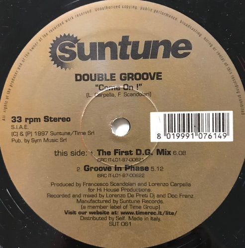 Double Groove : Come On! (12