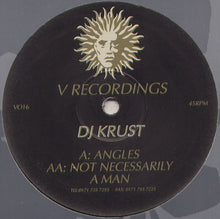 Load image into Gallery viewer, DJ Krust* : Angles / Not Necessarily A Man (12")

