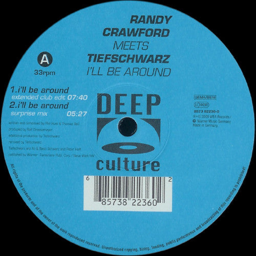Randy Crawford Meets Tiefschwarz : I'll Be Around (12