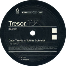 Load image into Gallery viewer, Dave Tarrida &amp; Tobias Schmidt : The Test EP (12", EP)
