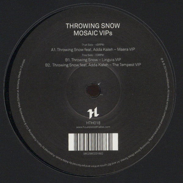 Throwing Snow : Mosaic VIPs (12