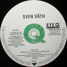 Load image into Gallery viewer, Sven Väth : Ritual Of Life (Ritual Mixes) (12")
