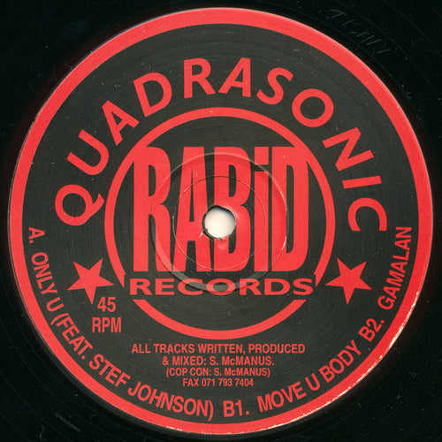 Quadrasonic (2) : Only U (12