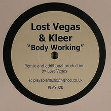 Load image into Gallery viewer, Lost Vegas &amp; Kleer* : Body Working (12&quot;, S/Sided, Unofficial)
