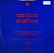 Load image into Gallery viewer, Altern 8 : Frequency / Give It To Baby (12", Ltd, Num)
