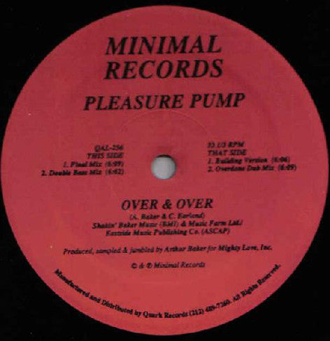 Pleasure Pump (2) : Over & Over (12