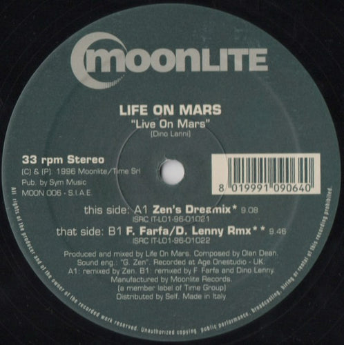 Life On Mars : Live On Mars (12