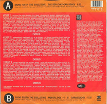 Load image into Gallery viewer, Silver Bullet : Bring Forth The Guillotine (The Ben Chapman Mixes) (12", Single)
