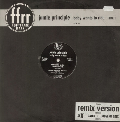 Jamie Principle : Baby Wants To Ride (Remix Version) (12