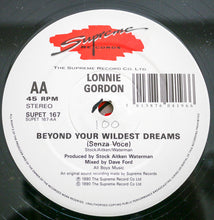 Load image into Gallery viewer, Lonnie Gordon : Beyond Your Wildest Dreams (12&quot;)
