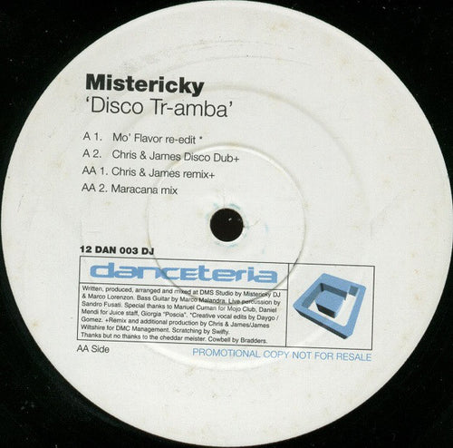 Mistericky : Disco Tr-amba (12