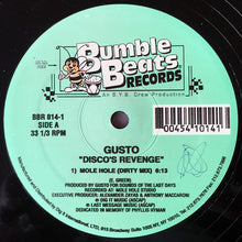 Load image into Gallery viewer, Gusto : Disco's Revenge (12")
