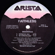 Load image into Gallery viewer, Faithless : Insomnia (12", Single)
