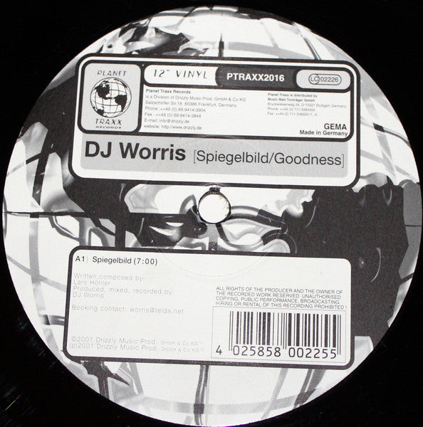 DJ Worris : Spiegelbild / Goodness (12