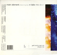Load image into Gallery viewer, Main Element Featuring Kyla : Take Me Down (Disc 1) (12")
