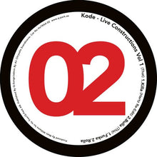 Load image into Gallery viewer, Kode : Live Constructions Vol 1 (12")
