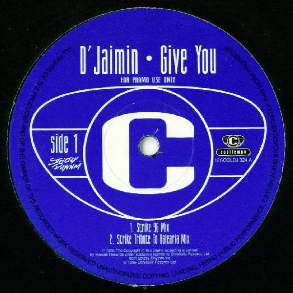 Djaimin : Give You (12