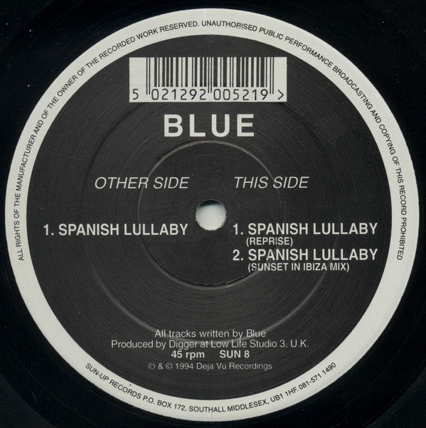 Blue (13) : Spanish Lullaby (12