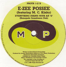 Load image into Gallery viewer, E-Zee Possee Featuring M. C. Kinky* : Everything Starts With An &#39;E&#39; (New Renegade Soundwave Mix) (12&quot;)
