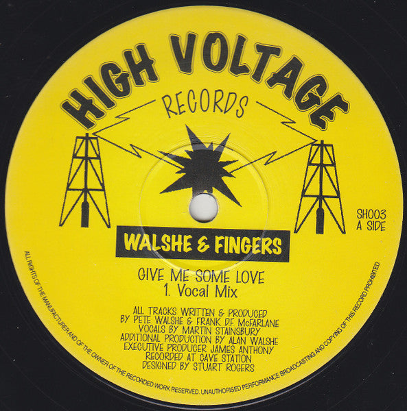 Walshe & Fingers : Give Me Some Love (12