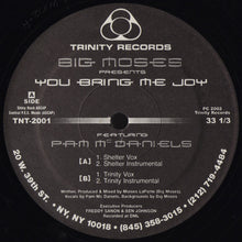 Load image into Gallery viewer, Big Moses Featuring Pam McDaniels : You Bring Me Joy (12")
