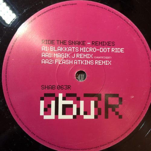 Ubu : Ride The Snake - Remixes (12