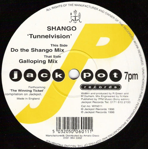 Shango (2) : Tunnelvision (12