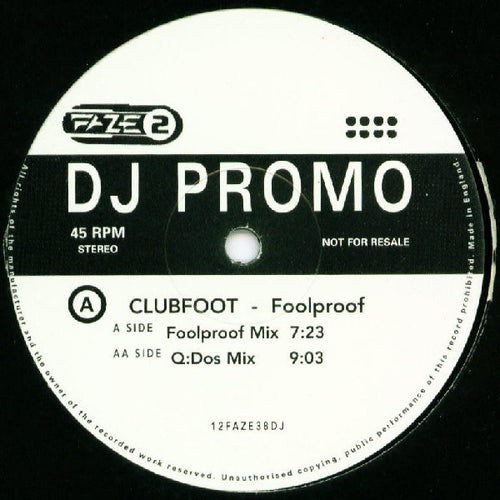 Clubfoot : Foolproof (12