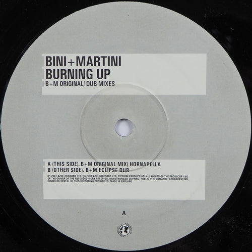 Bini & Martini : Burning Up (12