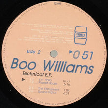 Load image into Gallery viewer, Boo Williams : Technical E.P. (12", EP)
