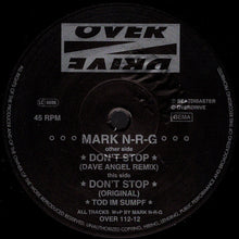 Load image into Gallery viewer, Mark N-R-G : Don't Stop (12")
