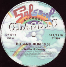 Load image into Gallery viewer, Loleatta Holloway / The Salsoul Orchestra : Hit And Run / Magic Bird Of Fire (12")
