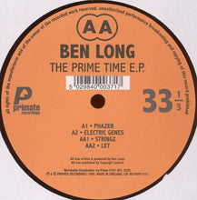 Load image into Gallery viewer, Ben Long : The Prime Time E.P. (12", EP)

