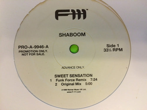 Shaboom : Sweet Sensation (12