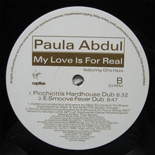 Load image into Gallery viewer, Paula Abdul : My Love Is For Real (12&quot;, MP, Promo)
