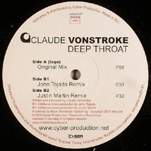 Load image into Gallery viewer, Claude VonStroke : Deep Throat (12", Ltd, Promo)
