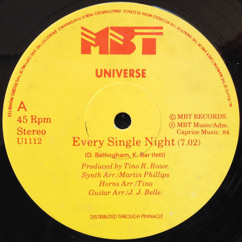 Universe (6) : Every Single Night (12