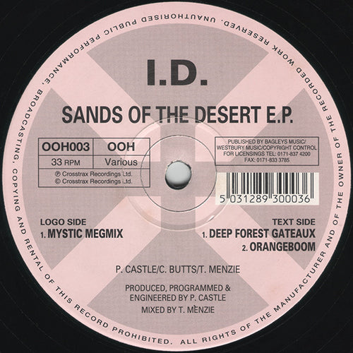 I.D.* : Sands Of The Desert E.P. (12