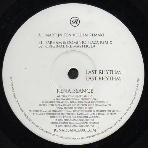 Last Rhythm : Last Rhythm (12